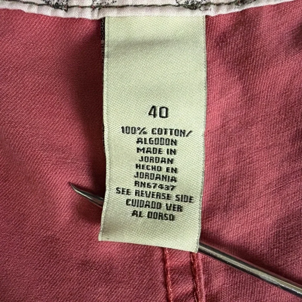 Polo Jeans CO Mens Vintage Shorts 40 Distressed Pink 100% Cotton RL-67 PJC